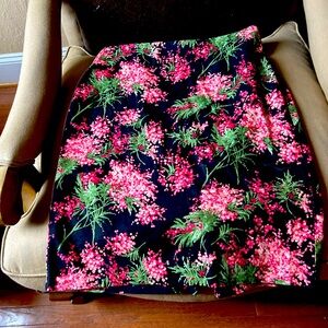 Talbot flowered skirt